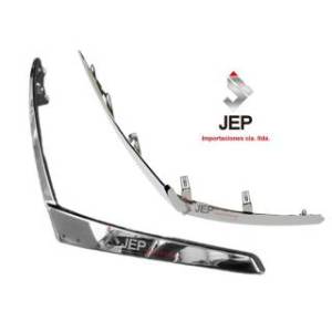 Moldura Guardachoque Delantero Nissan Kicks Cromada 2021/24 RH